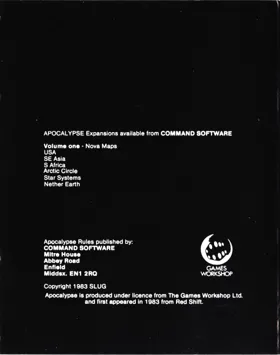 Apocalypse (19xx)(Commando - Games Workshop)[a] box cover back